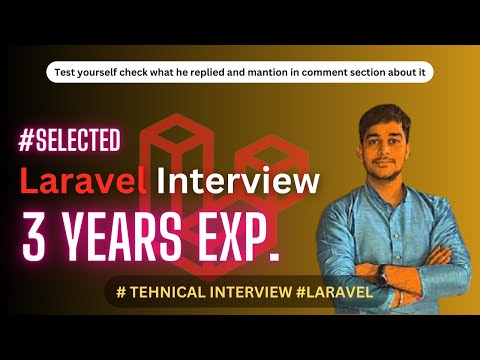Laravel Interview | Backend Developer #interviewguide #laravel #liveinterview