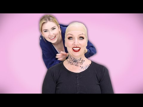 Transforming my mom into GOTH MOMMY