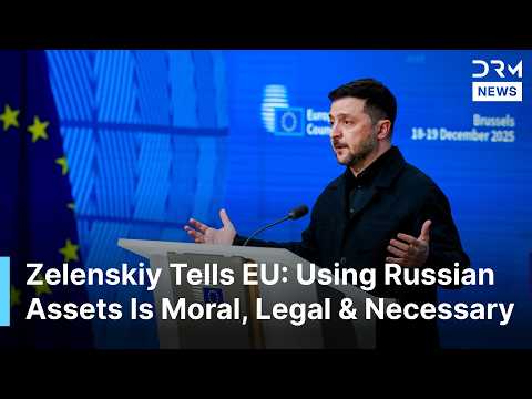 FULL REMARKS: Zelenskiy Urges EU to Use Russian Assets, Warns Against Rewarding Aggression | 6C1G