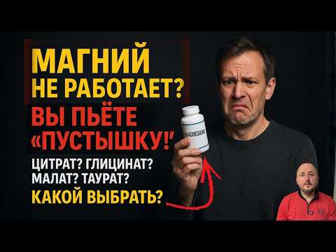 Почему один и тот же магний даёт разный результати что большинство людей не учитывает