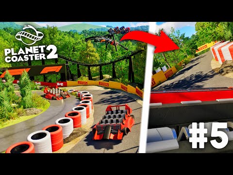 Planet Coaster 2 NEW Unique Ride in my Theme Park!!