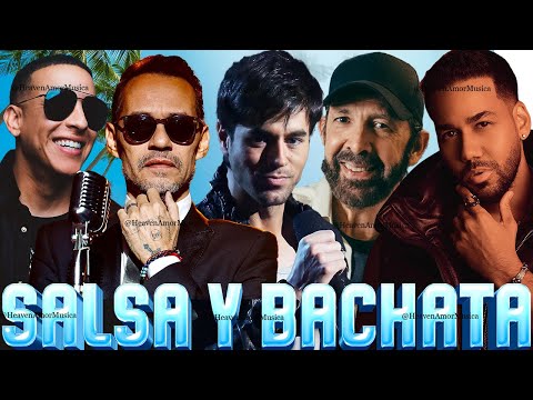 JUAN LUIS GUERRA, MARC ANTHONY, ROMEO SANTOS, ENRIQUE IGLESIAS, PRINCE ROYCE SALSA Y BACHATA EXITOS