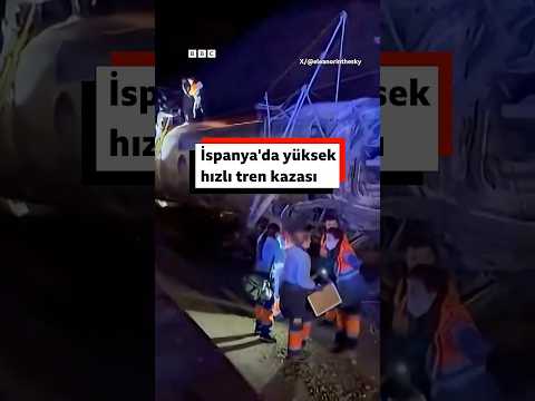 İspanya'da yüksek hızlı tren kazası: en az 39 ölü
