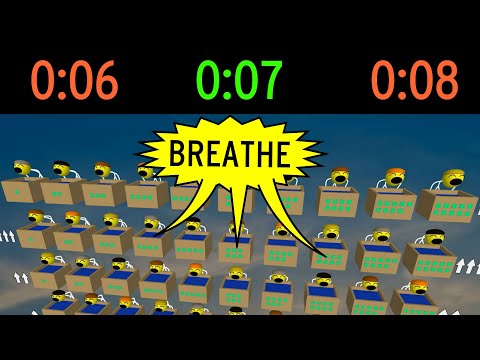 These 60 people can only breathe if the timer is prime.