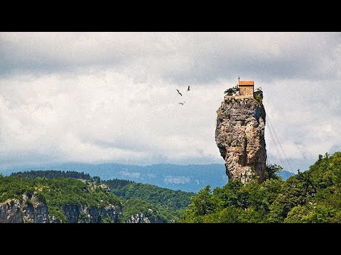 A Monastery 150 Feet up in the Air