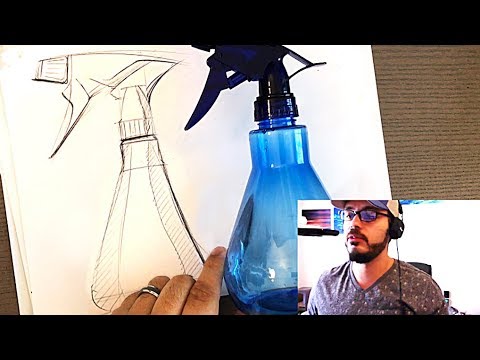 How to sketch ANY product using this ONE trick NO JOKE