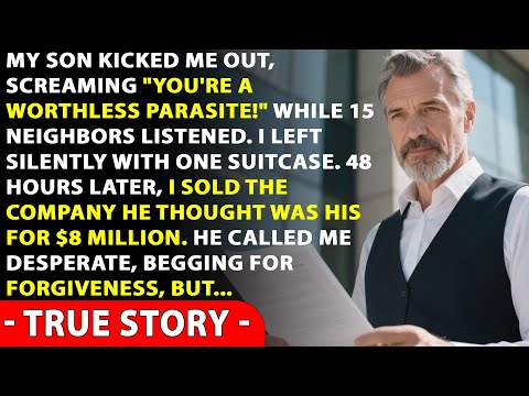 "You're Worthless," My Son Said And Kicked Me Out. 48 Hours Later, I Sold His $8M Company.