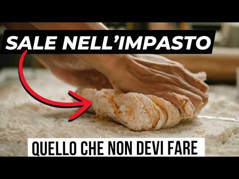 Salt in the dough: everything you need to know. The basics of bread making.