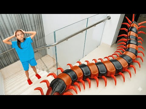 Ce Insecte Uriașe au Apărut în Casă? Stephi, Eva și Dasha Investighează