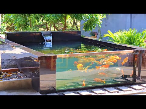 Aquarium Design 12m³(3170gallons) - simple practical, save