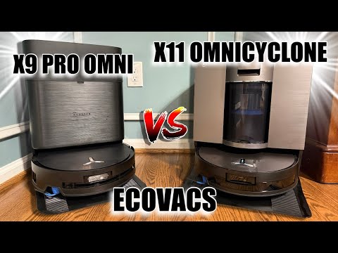 Ecovacs Deebot X11 OmniCyclone vs. X9 Pro Omni – Shocking Winner!