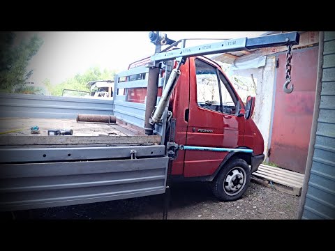 CRANE FOR GAZELLE from Gov... From improvised means.