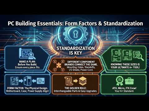 CompTIA A+ Study Guide - Standard Motherboard Form Factors