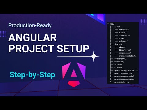 Angular Project Setup Like a Pro 🚀 | Clean, Scalable & Production Ready
