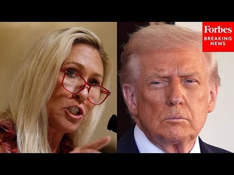 Marjorie Taylor Greene Says Establishment Republicans 'Secretly Hate' Trump In Resignation Message