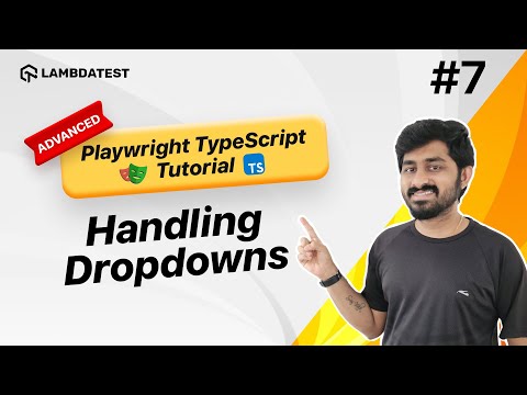 How to Handle Dropdowns in Playwright | Complete Guide (Static & Dynamic) | Part 7