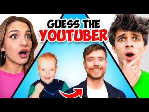 Guess the BABY YouTuber Challenge!