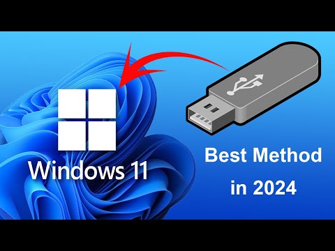 Creating a Windows 11 Bootable USB Drive  (2024 Best Method)