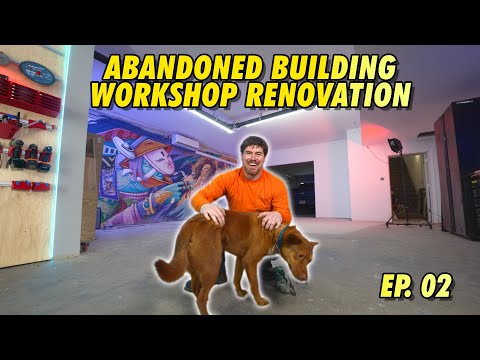 Things are Happening Fast... (ep 02) Abandoned Building Shop Renovation