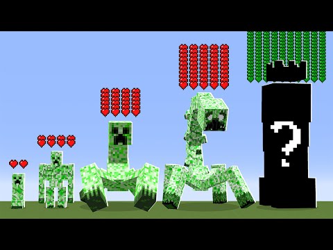 which All Creeper Mutant mobs is immortal ?