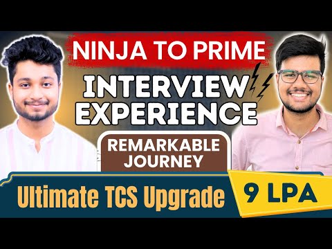 From TCS Ninja to Prime: My Success Story with a 9 LPA Salary | TCS NQT