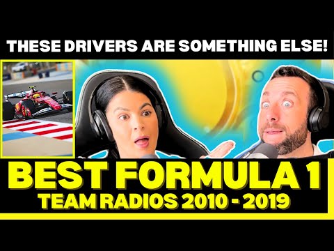 THEY'RE COMEDIANS & DRIVERS? First Time Reacting to Best F1 Team radios - This Decade 2010 — 2019!