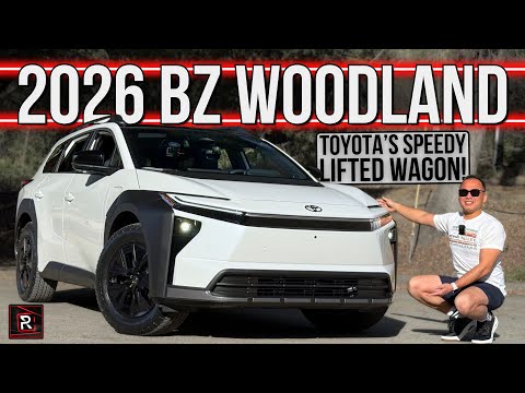 The 2026 Toyota bZ Woodland Is An Unexpectedly Speedy Electric Adventure Ready Family SUV
