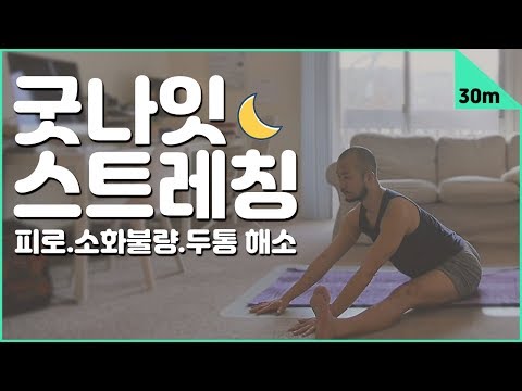 Yoga Stretches Before Bed | 30-Minute Bedtime Yoga | Yoga Boy 187