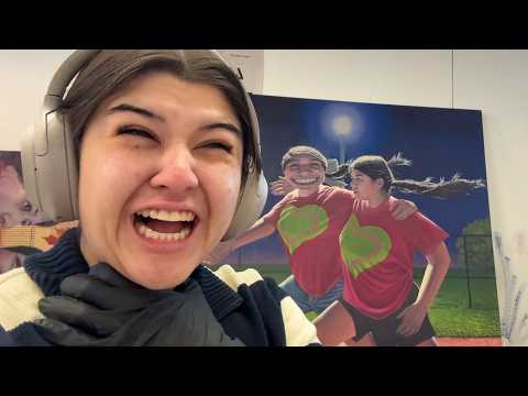 Art school finals is NOT for the weak 😭😭