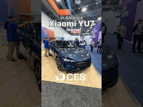 Xiaomi YU7 in America curtesy of Caresoft Global at #ces 🔋