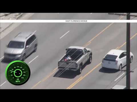 Crazy Stolen Truck Pursuit, Multiple Collisions & Wrong-Way Chaos