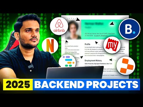 10 Project Ideas to build in 2025 for aspiring Backend Engineers