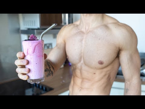 7 HEALTHY Smoothie Recipes (for building muscle & fat loss)