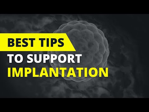 How to support IMPLANTATION to get pregnant