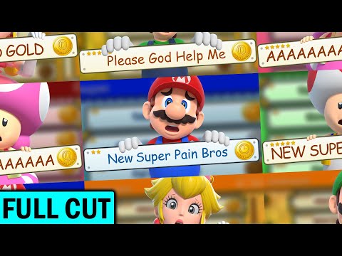 New Super Mario Bros U Challenges: THE FULL CUT