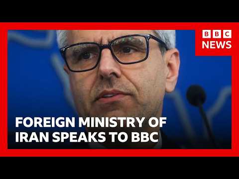 Iranian Foreign Ministry spokesman Esmail Baghaei speaks to BBC News | BBC News