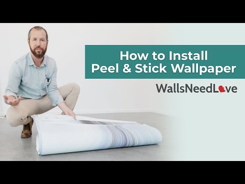 How to Install Peel & Stick Wallpaper The Easy Way