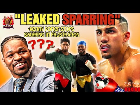 (LEAKED) Kenny Porter STOPS SPARRING vs Teofimo in FRUSTRATION! Teo say Shakur wanted to END IT ALL!
