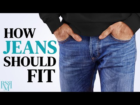 STOP Wearing Your Jeans Wrong! (7 Tips For PERFECT Fit)