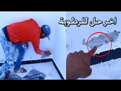 الحل النهائي لمحاربة الرطوبة في الجدران ناجح مليون في المئة اكتشف