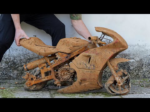 Restoration Abandoned Mini Bike - Complete Process