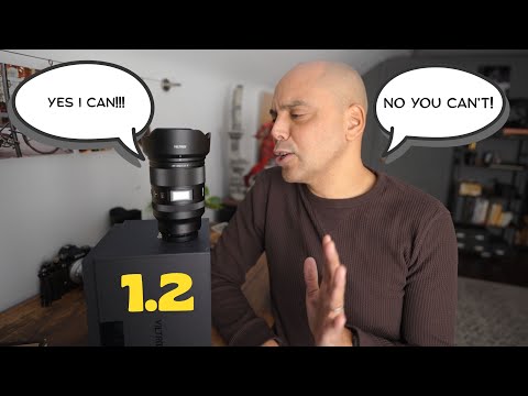 You can't always use 1.2 with the Viltrox 35mm 1.2!!