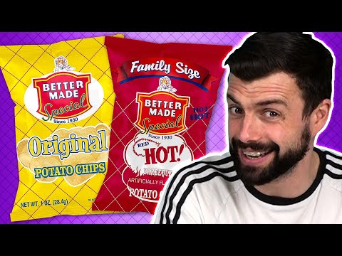 Irish People Try Better Made Chips