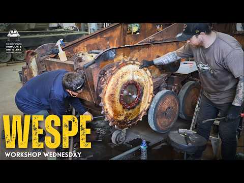 WW2 German "WESPE" Mudguards and Final Drives