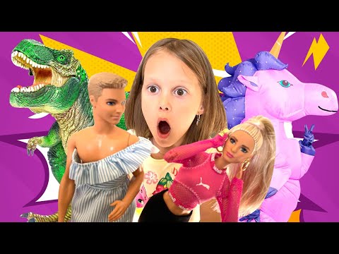 ВОЛШЕБСТВО в жизни Амельки! Когда все превращается в Игрушки!