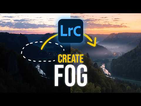 How to CREATE FOG using MASKS in Lightroom!