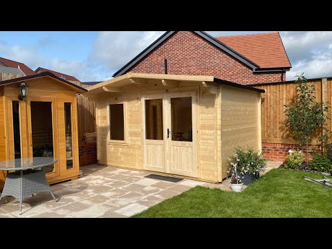 Dunster House - Rhine Log Cabin Build and Use