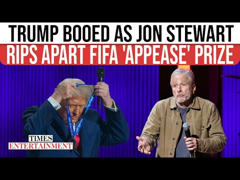 BOOS Echo As Jon Stewart DESTROYS 'THIRSTY' TRUMP Over FIFA's 'Made-Up Peace Prize' On Daily Show