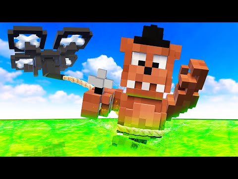 DRONE Lowers FNAF Animatronics Into Acid - Teardown Mods Gameplay