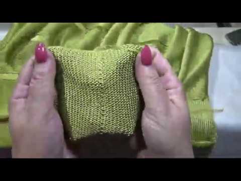 Как одновременно вязать и соединять детали.